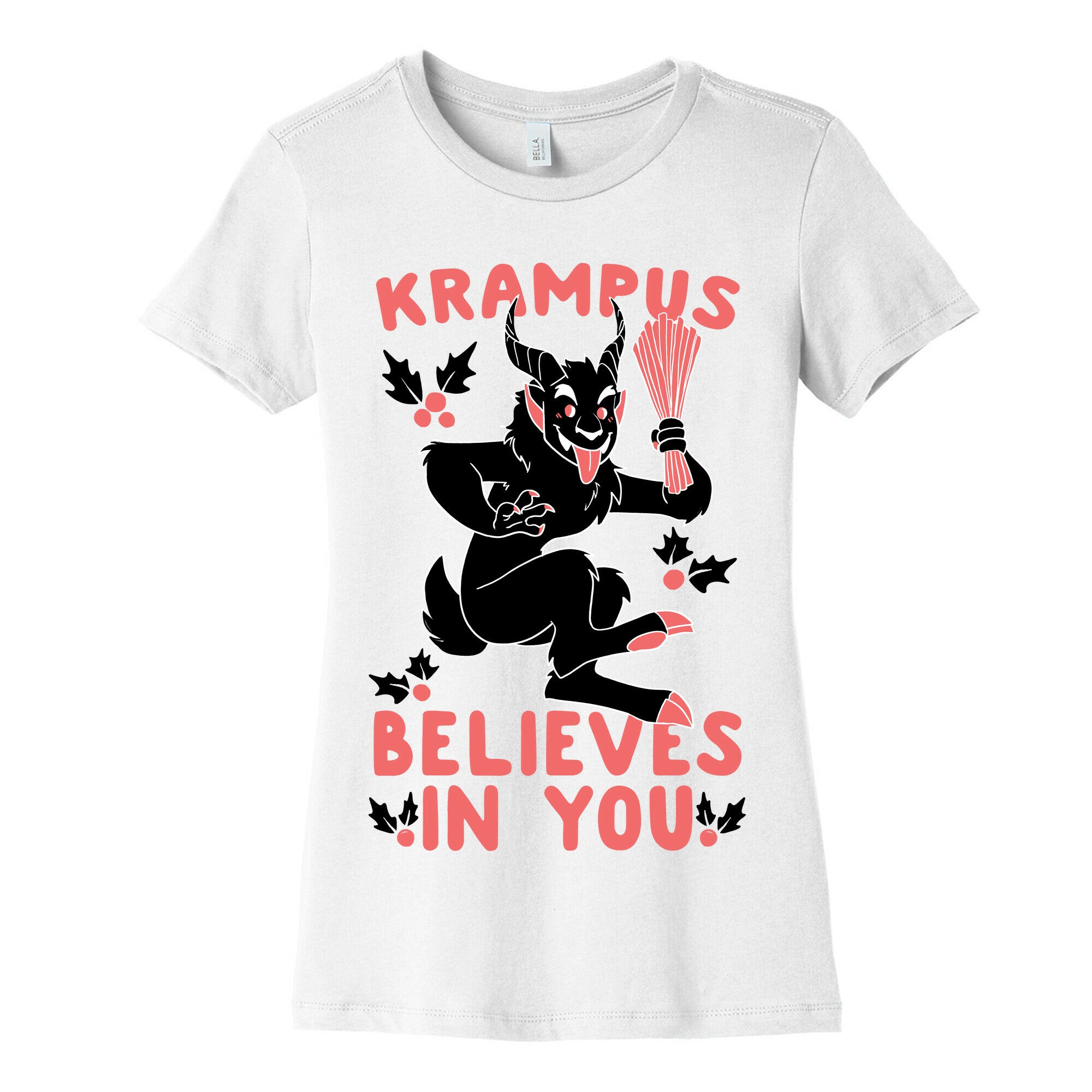 Krampus Believes in You Women's Cotton Tee